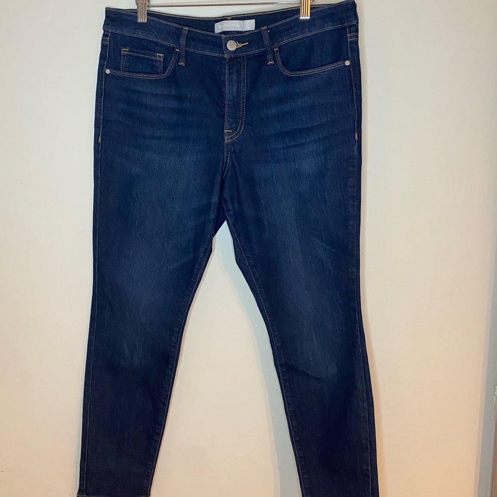 Athleta Women's Dark Indigo Skinny Jeans